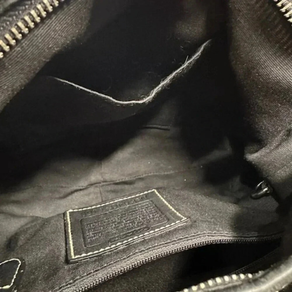 Coach Black Signature Hobo Tote Bag #1460 - Picture 12 of 12